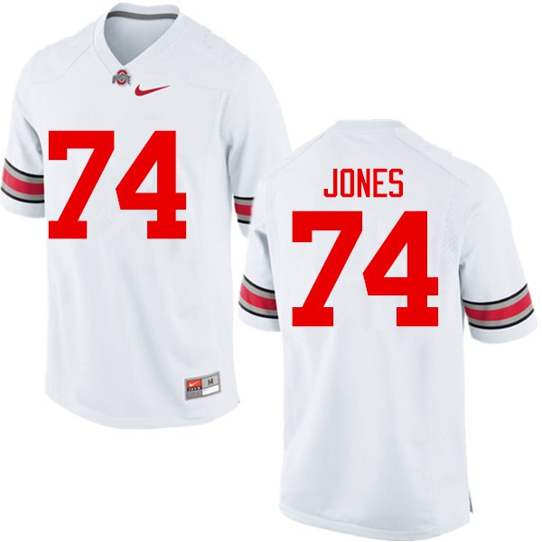 Ohio State Buckeyes #74 Jamarco Jones Men Alumni Jersey White OSU83511